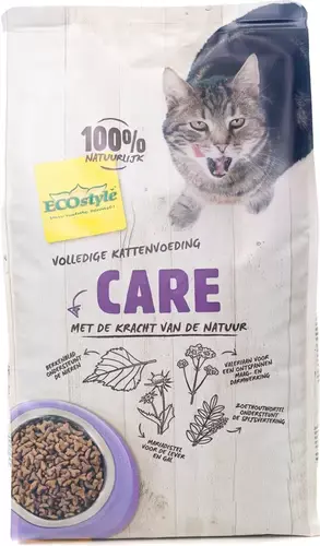 Ecostyle vitaal compleet kat care 10 kg