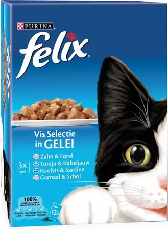 Felix multipack pouch vis 12x100gr