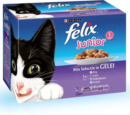 Felix pouch 12pack Junior