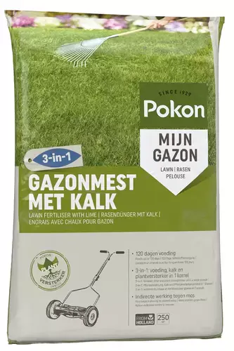 Gazonm+kalk 3-in-1 250m2 - afbeelding 2