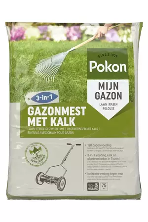 Gazonm + kalk 3-in-1 75m2 - afbeelding 1