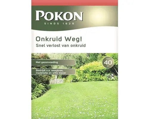 Onkruid weg 40m2 800gr