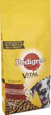 Pedigree Adult maxi menu met rund en groenten 15kg