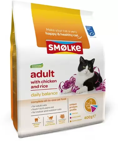 Smolke Adult Chicken & Rice 400 gram