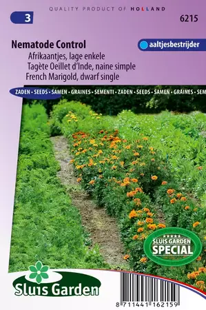 Tagetes patula nematode control